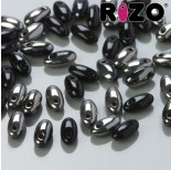 Zdjęcie - Koraliki RIZO 2,5x6mm Jet Chrom (27401JT)